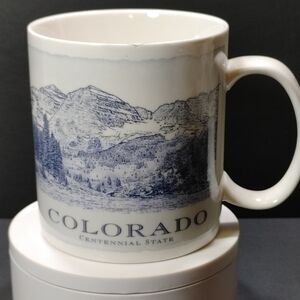 Starbucks 2006 Near Vintage Colorado Centennial Mountains State Park Coffee Mug